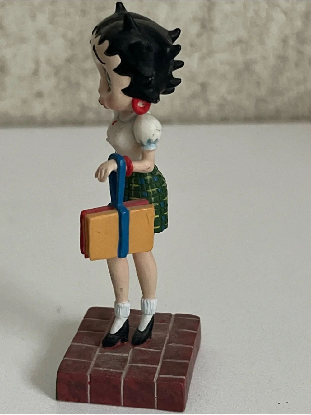 Danbury Mint Betty Boop Boopin Through the Years Perpetual Calendar September
